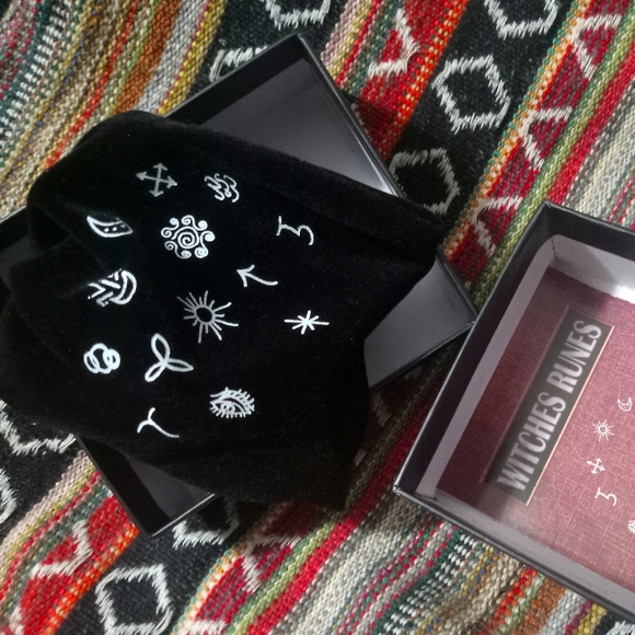 Witch Runes modern witches painted runes in ๐ box with book ๐ - Picture 4 of 6